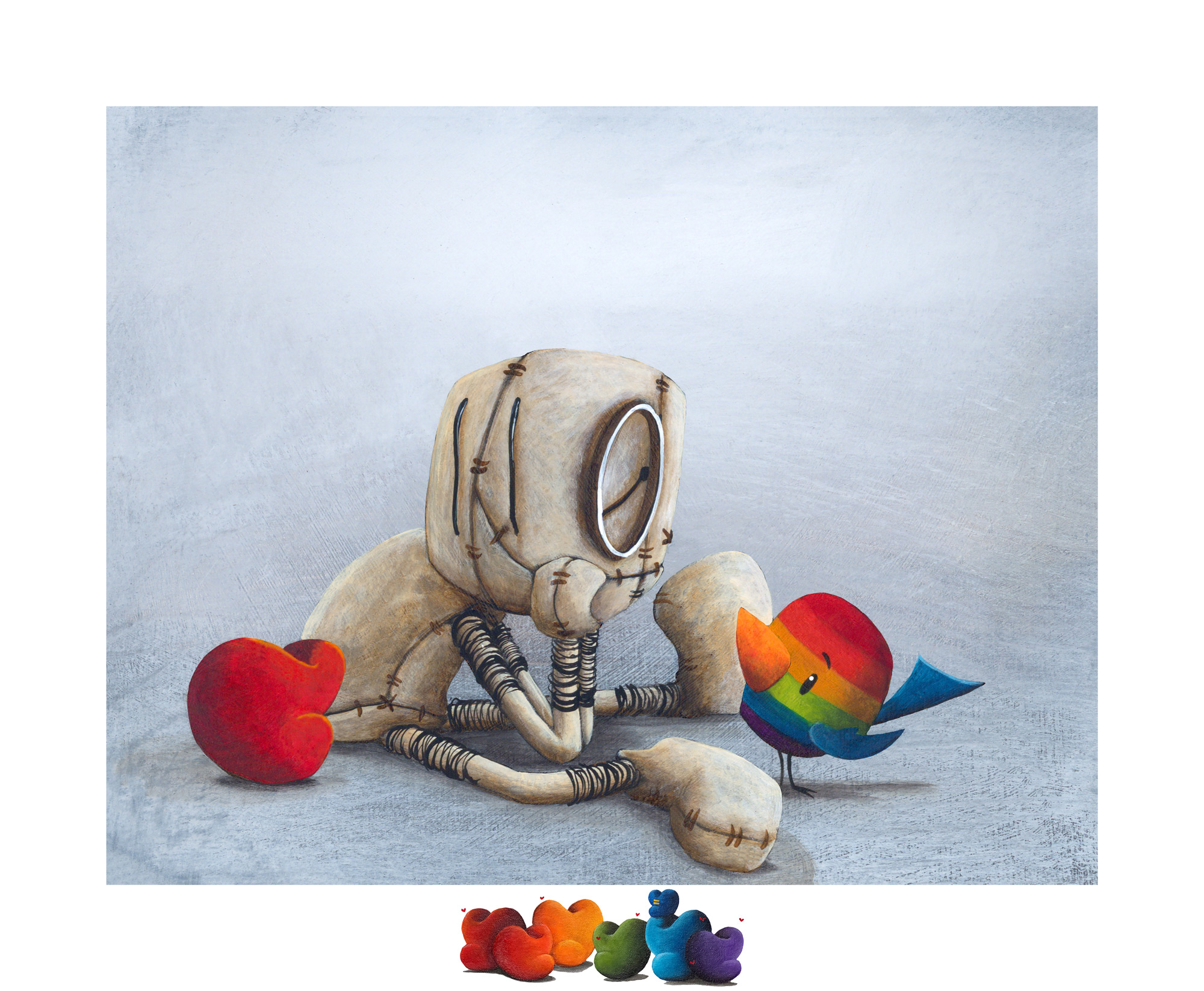 Fabio Napoleoni True Colors (AP) (Framed)